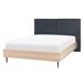 Beliani Cama Poliéster IZERNORE 167x215 Beliani Cama Poliéster IZERNORE 167x215 Gris Oscuro