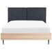 Beliani Cama Poliéster IZERNORE 167x215 Beliani Cama Poliéster IZERNORE 167x215 Gris Oscuro