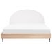 Beliani Cama Poliéster MILLAY 196x211 Beliani Cama Poliéster MILLAY 196x211 Blanco/ Beige