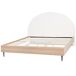 Beliani Cama Poliéster MILLAY 196x211 Beliani Cama Poliéster MILLAY 196x211 Blanco/ Beige