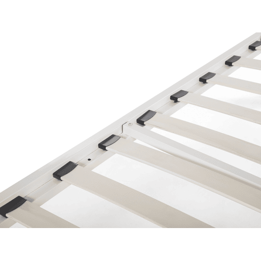 Cama Metal LYRA 140 x 200 cm Branco