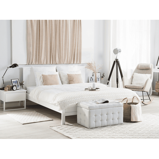 Beliani Cama Pinho OLIVET Beliani Cama Pinho OLIVET