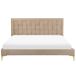 Beliani Cama Terciopelo LIMOUX 167x213 Beliani Cama Terciopelo LIMOUX 167x213 Azul Marino