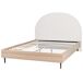 Beliani Cama Poliéster MILLAY 176x211 Beliani Cama Poliéster MILLAY 176x211 Blanco/ Beige