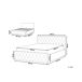 Beliani Cama con almacenaje Terciopelo ROCHEFORT 190x214 Beliani Cama con almacenaje Terciopelo ROCHEFORT 190x214 Beige