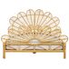 Beliani Cama Ratán FLORENTINE 167x207 Beliani Cama Ratán FLORENTINE 167x207 Marrón
