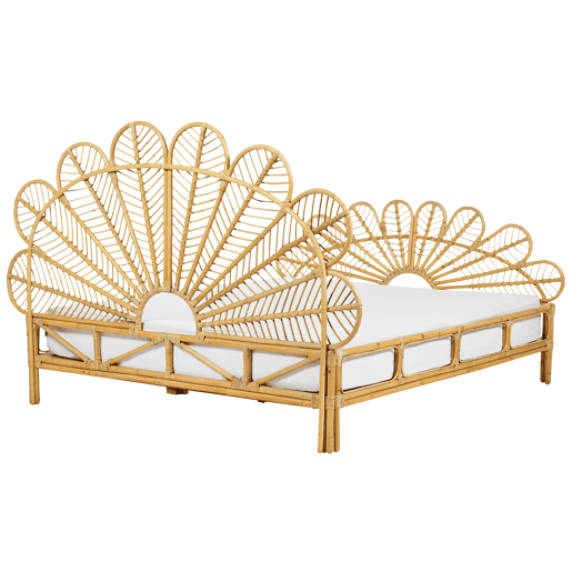 Beliani Cama Rattanvime FLORENTINE Beliani Cama Rattanvime FLORENTINE