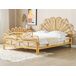 Beliani Cama Ratán FLORENTINE 187x207 Beliani Cama Ratán FLORENTINE 187x207 Marrón