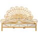 Beliani Cama Ratán FLORENTINE 187x207 Beliani Cama Ratán FLORENTINE 187x207 Marrón