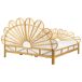 Beliani Cama Ratán FLORENTINE 187x207 Beliani Cama Ratán FLORENTINE 187x207 Marrón