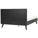 Beliani Cama Ratán, Tablero de partículas MONPAZIER 147x209 Beliani Cama Ratán, Tablero de partículas MONPAZIER 147x209 Negro