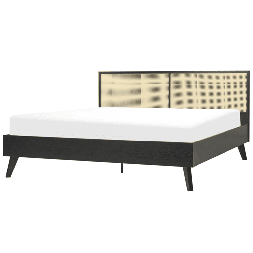 Beliani Cama Rattanvime, Aglomerado de madeira MONPAZIER