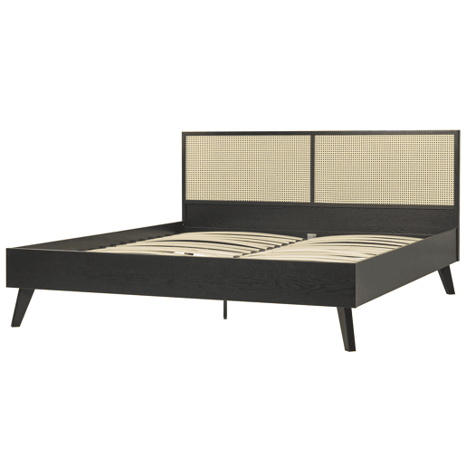 Beliani Cama Rattanvime, Aglomerado de madeira MONPAZIER