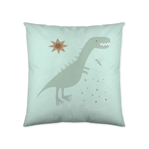 CAPA DE ALMOFADA VAZIA VERDE JURASIC 40x40 CM