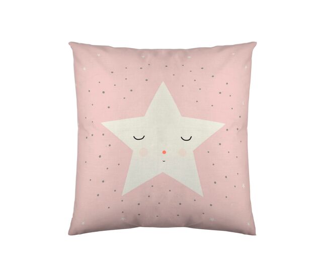 Funda de cojin vacio happy star 40x40 cm