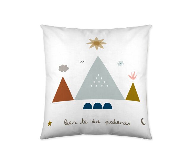 Funda de cojin vacio susanita azul 40x40 cm