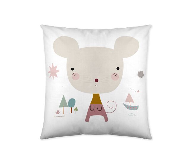 Funda de cojin vacio susanita rosa 40x40 cm