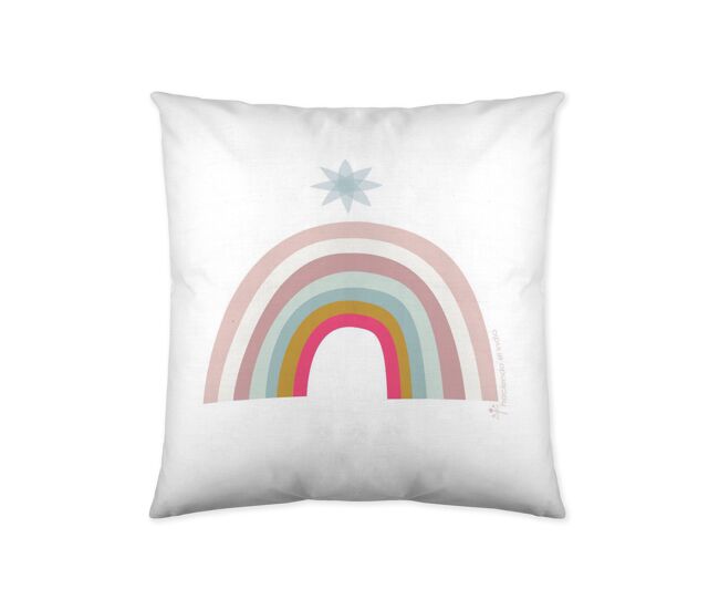 Funda de cojin vacio unicorn rosa 40x40 cm
