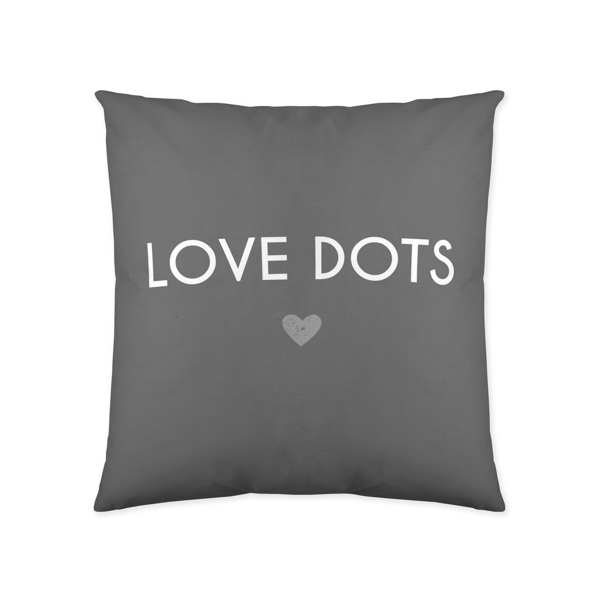 FUNDA DE COJIN VACIO LOVE DOTS