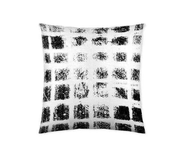 Funda de cojin vacio ian bw 60x60 cm con impresión por ambas caras