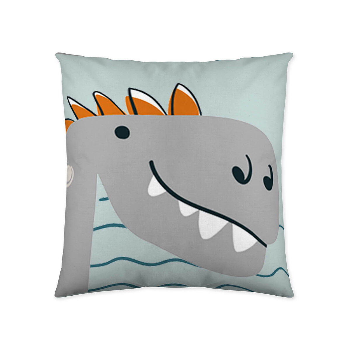 Funda de cojin vacio saurus 50x50 cm con impresión por ambas caras