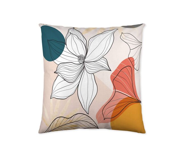 Funda de cojin vacio naida 60x60 cm con impresión por ambas caras