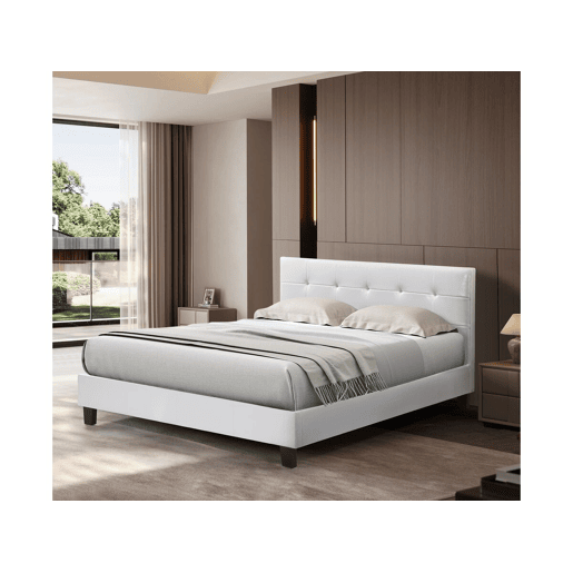 CamaJulia - 160 x 200 cm - Branco CamaJulia - 160 x 200 cm - Branco