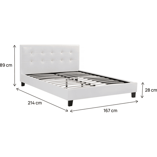 CamaJulia - 160 x 200 cm - Branco CamaJulia - 160 x 200 cm - Branco
