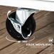 Carro de Cocina MDF, Vidrio Templado HOMCOM, hogar - cocina Carro de Cocina MDF, Vidrio Templado HOMCOM, hogar - cocina Blanco