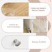 Carro de Cocina MDF, Vidrio Templado HOMCOM, hogar - cocina Carro de Cocina MDF, Vidrio Templado HOMCOM, hogar - cocina Blanco