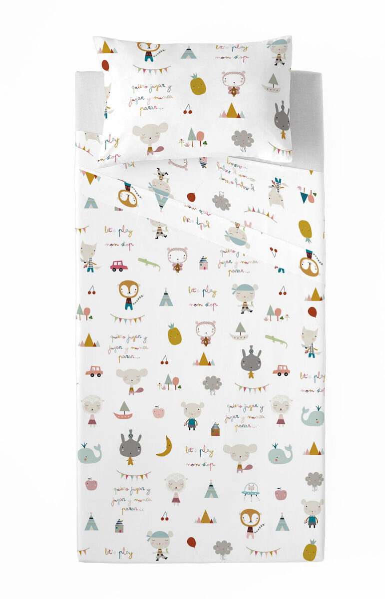 Juego de sábanas jugar rev cama 105