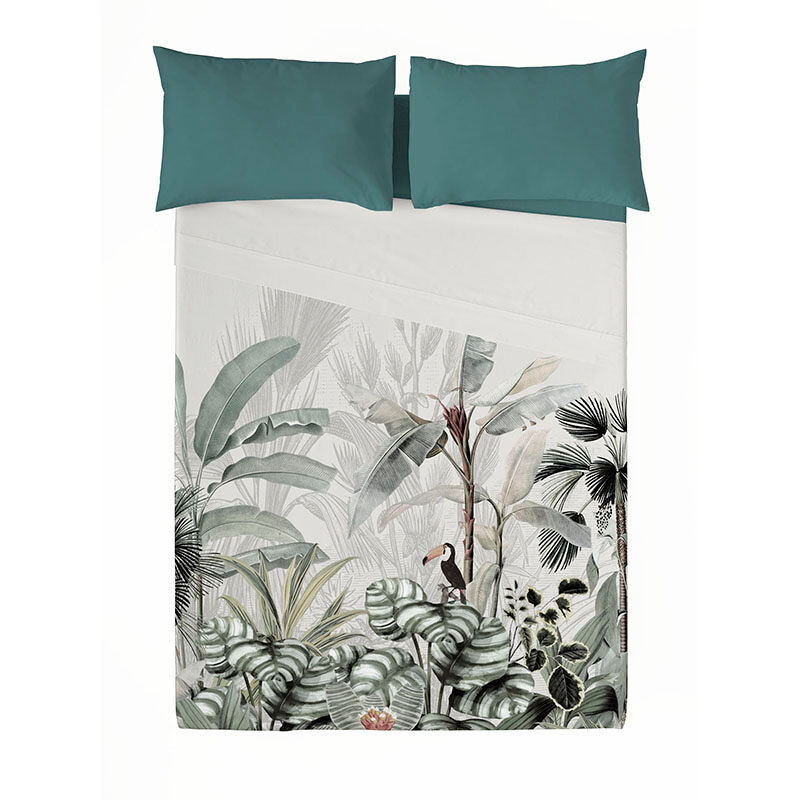 Juego de sábanas amazonia 4 cama 135