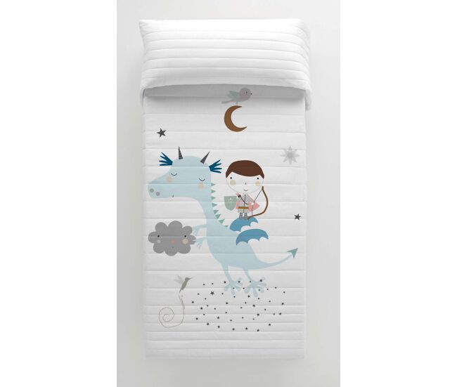 Colcha bouti reversible magic dragon 180x260 cm