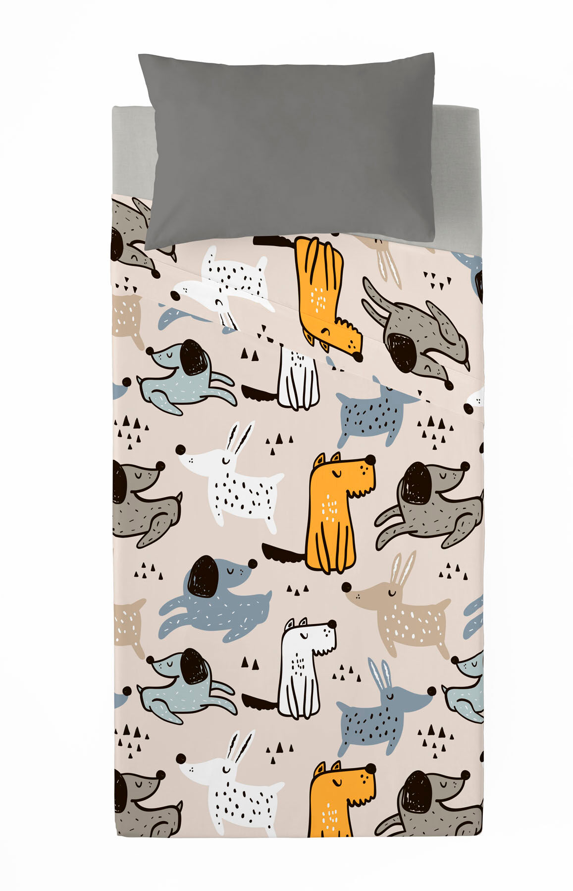 JUEGO DE SÁBANAS DOGS