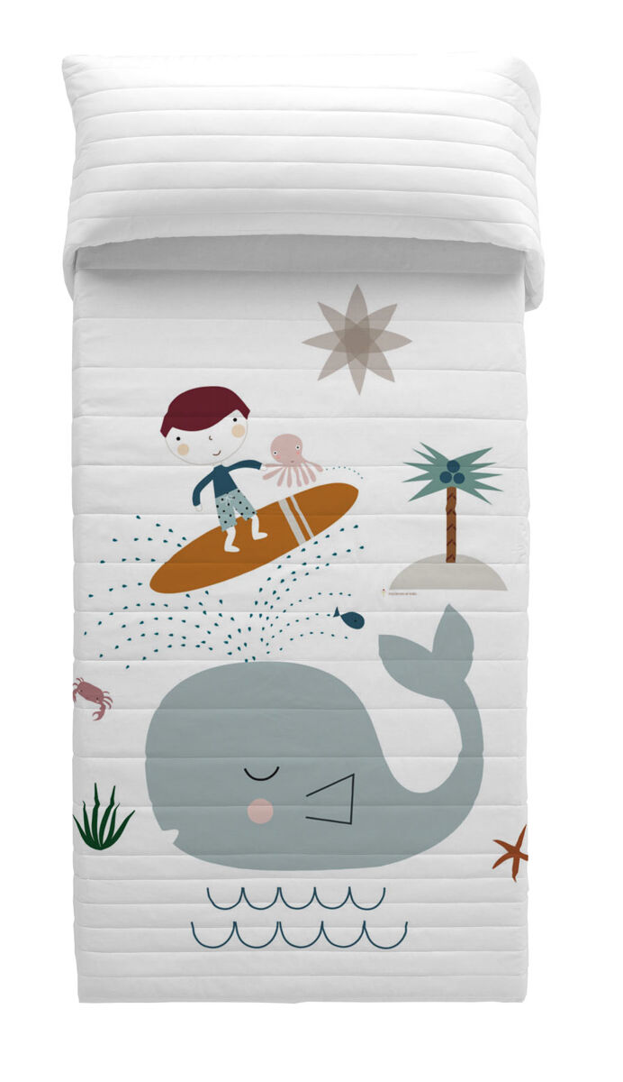 Colcha bouti reversible surf a 180x260 cm