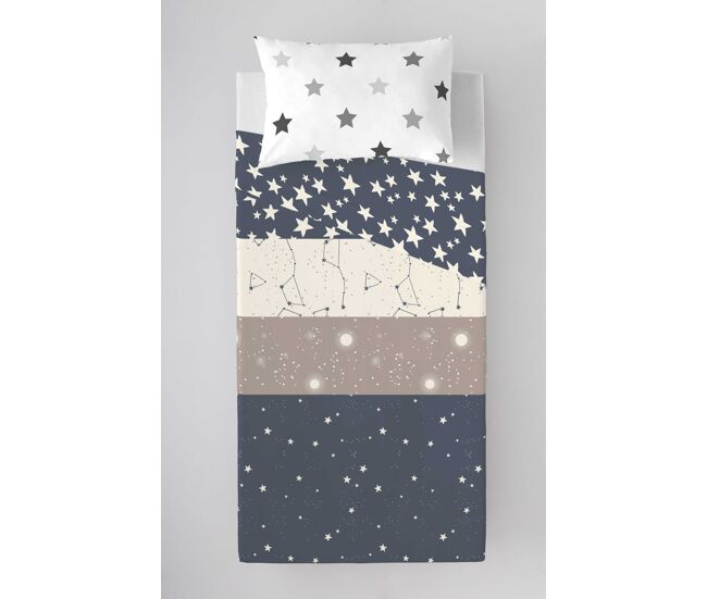 Juego de sábanas indigo cama 90