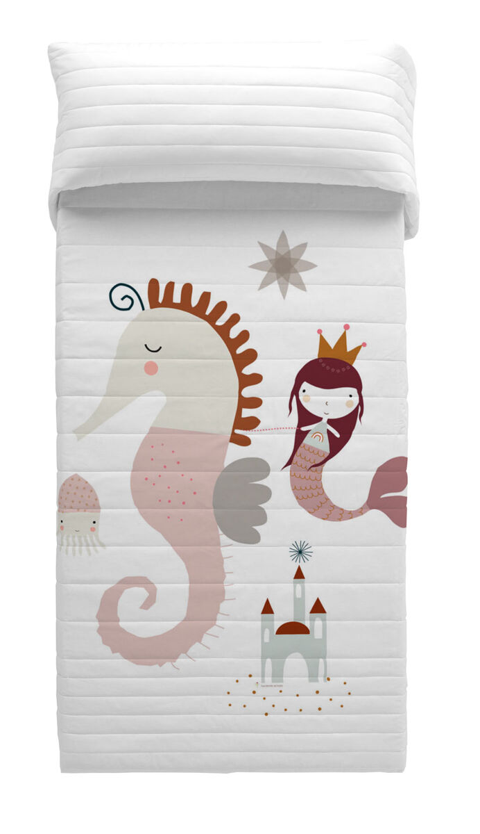 Colcha bouti reversible seahorse a 200x260 cm