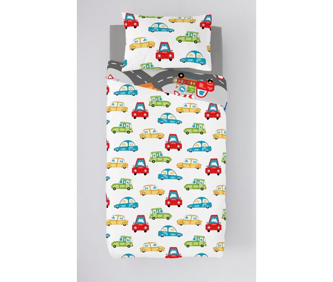 Funda nórdica reversible scalextric cama 105