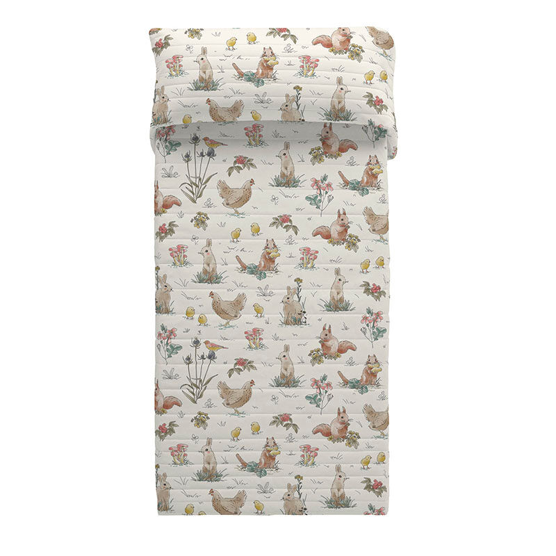 Colcha bouti spring field cama 105