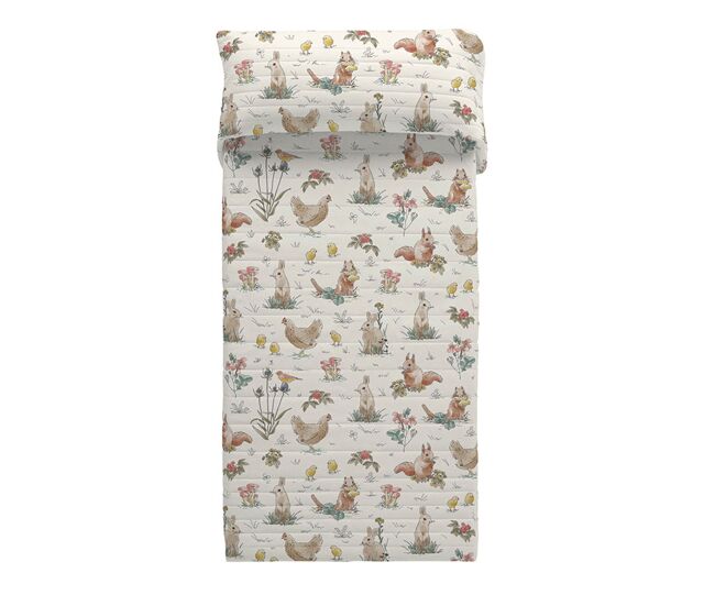 Colcha bouti spring field cama 105