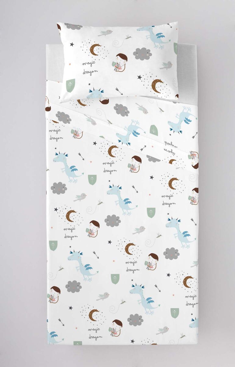 Juego de sábanas magic dragon cama 105