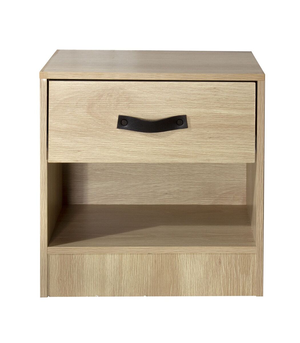 Mesita de noche 1 cajón y 1 balda