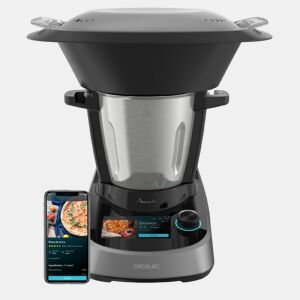 Cecotec Robot de cozinha com 37 funções, TFT, APP, balança e jarro de aço inoxidável apta para máquina da louça.
