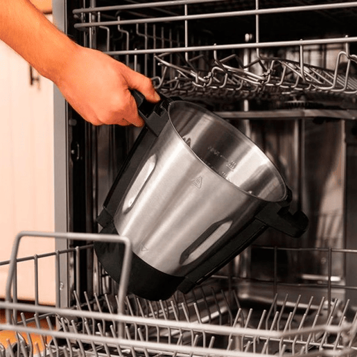 Cecotec Robot de cozinha com 37 funções, TFT, APP, balança e jarro de aço inoxidável apta para máquina da louça.