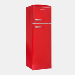 Frigorífico 2 portas - Estilo Retro Vintage - Frigelux RFDP246RRA++ - Vermelho Red - Classe E