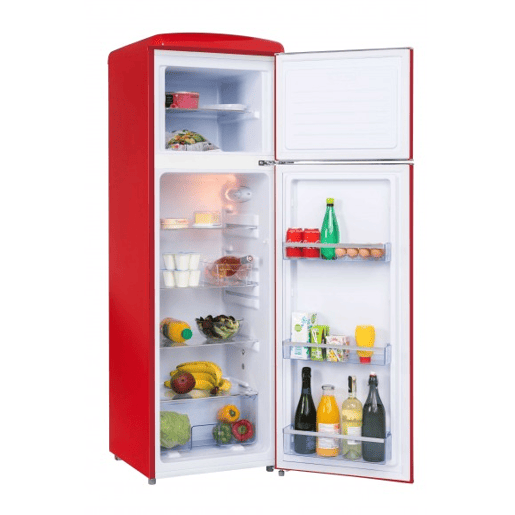 Frigorífico 2 portas - Estilo Retro  Vintage - Frigelux RFDP246RRA++ - Vermelho  Red - Classe E