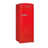 Frigorífico 1 porta com congelador - Estilo Retro  Vintage - Frigelux RF218RRA++ - Vermelho  Red - Classe E