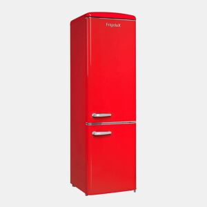 Frigorífico Combinado - Estilo Retro  Vintage - Frigelux CB255RRA++ - Vermelho  Red - Classe E
