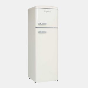 Frigorífico 2 portas - Estilo Retro  Vintage - Frigelux RFDP246RCA++ - Creme  Cream - Classe E
