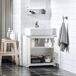 Mueble Para Debajo Del Lavabo SoBuy BZR108-W con 2 puertas Mueble Para Debajo Del Lavabo SoBuy BZR108-W con 2 puertas Blanco